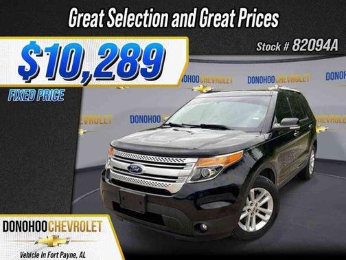 Black 2015 Ford Explorer XLT