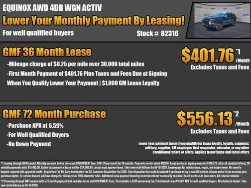 Mosaic Black Metallic 2026 Chevrolet Equinox ACTIV