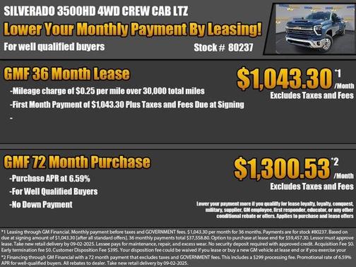 2025 Chevrolet Silverado 3500 LTZ