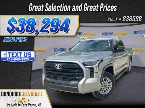 Silver 2022 Toyota Tundra SR5