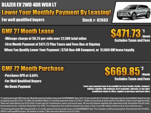 2026 Chevrolet Blazer EV LT