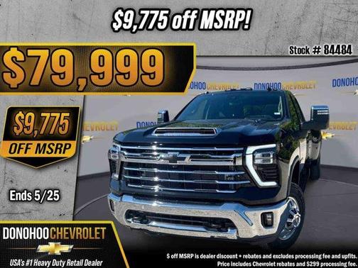 Black 2026 Chevrolet Silverado 3500 LTZ