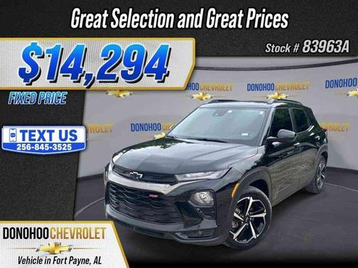 Mosaic Black Metallic 2021 Chevrolet Trailblazer RS