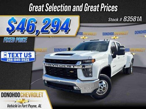 Summit White 2022 Chevrolet Silverado 3500 LT