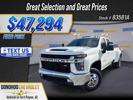 Summit White 2022 Chevrolet Silverado 3500 LT
