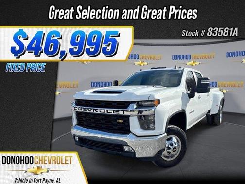 Summit White 2022 Chevrolet Silverado 3500 LT