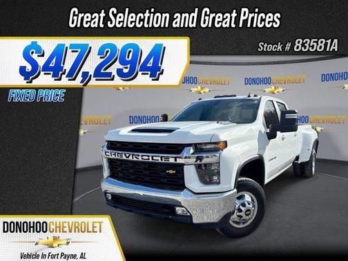 Summit White 2022 Chevrolet Silverado 3500 LT
