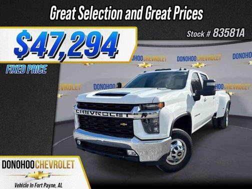 Summit White 2022 Chevrolet Silverado 3500 LT