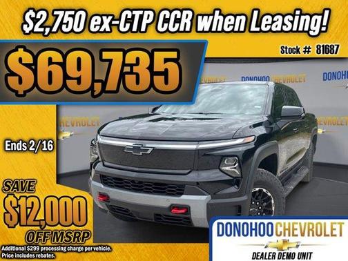 2026 Chevrolet Silverado EV Trail Boss