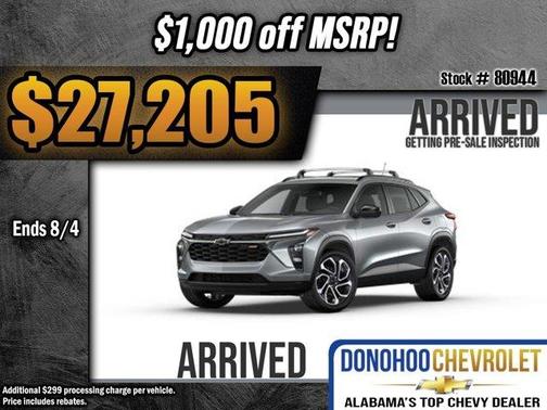 2025 Chevrolet Trax 2RS