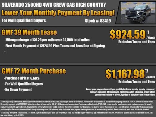 2026 Chevrolet Silverado 2500 High Country