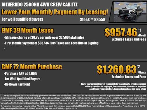 2026 Chevrolet Silverado 2500 LTZ