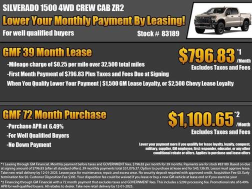 2026 Chevrolet Silverado 1500 ZR2