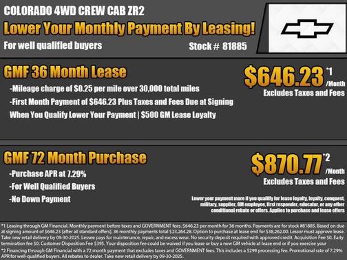 2026 Chevrolet Colorado ZR2