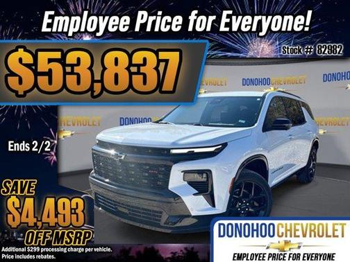 2026 Chevrolet Traverse RS