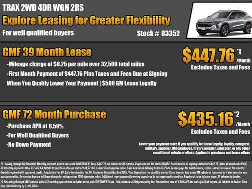 2026 Chevrolet Trax 2RS