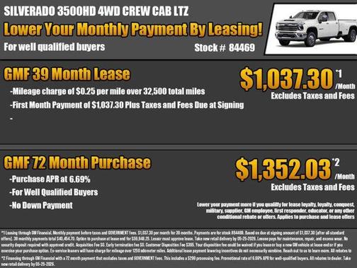 Summit White 2026 Chevrolet Silverado 3500 LTZ