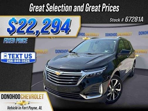 Mosaic Black Metallic 2022 Chevrolet Equinox Premier