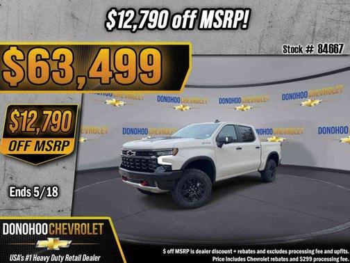 White Sand 2026 Chevrolet Silverado 1500 ZR2