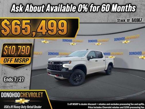 White Sand 2026 Chevrolet Silverado 1500 ZR2