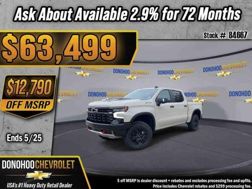 White Sand 2026 Chevrolet Silverado 1500 ZR2