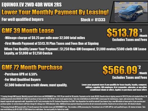 2025 Chevrolet Equinox EV RS