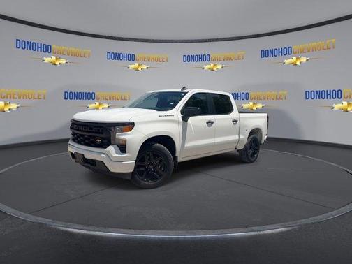 Summit White 2023 Chevrolet Silverado 1500 Custom