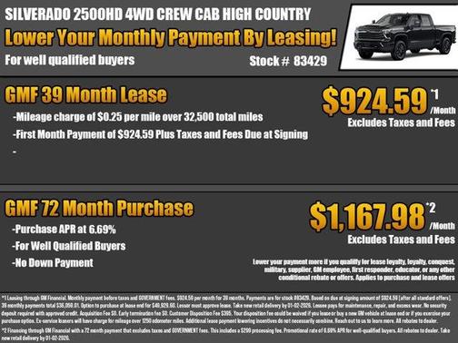 2026 Chevrolet Silverado 2500 High Country