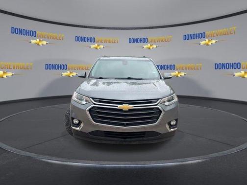 Satin Steel Metallic 2020 Chevrolet Traverse LT Leather