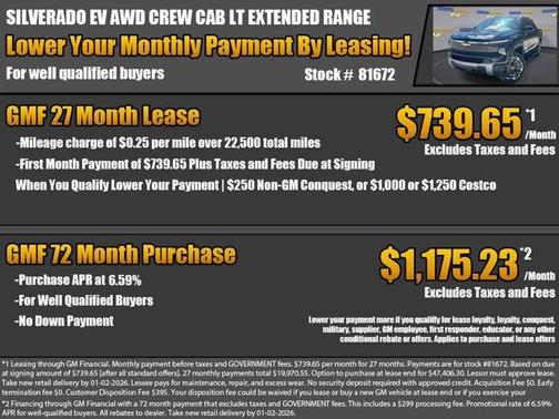 2026 Chevrolet Silverado EV LT