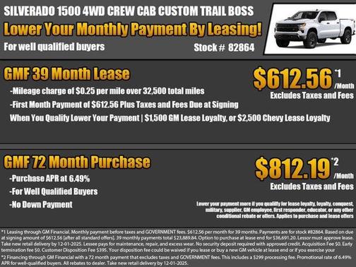 2026 Chevrolet Silverado 1500 Custom Trail Boss