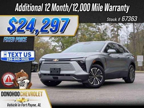 Sterling Gray Metallic 2024 Chevrolet Blazer EV eAWD LT