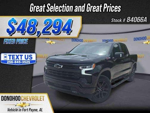 Black 2025 Chevrolet Silverado 1500 RST