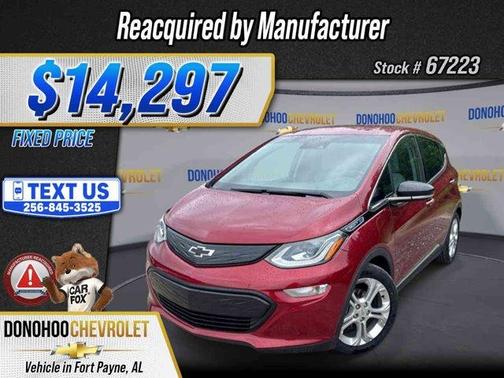 Cajun Red Tintcoat 2021 Chevrolet Bolt EV LT