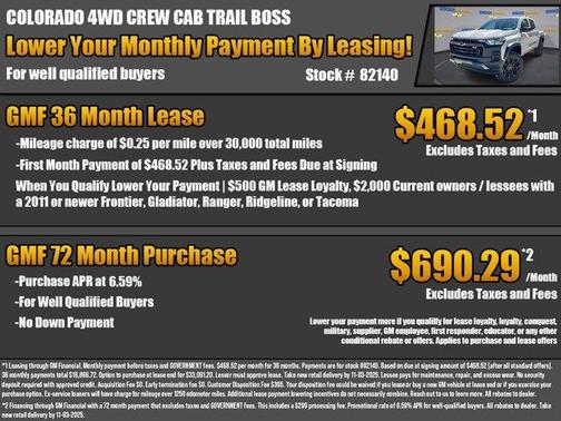 2026 Chevrolet Colorado Trail Boss