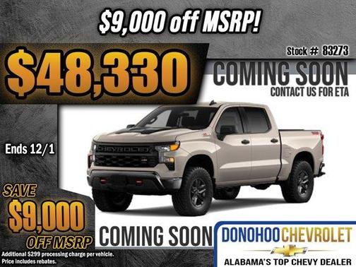 2026 Chevrolet Silverado 1500 Custom Trail Boss