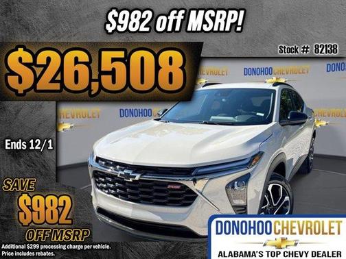 2026 Chevrolet Trax 2RS