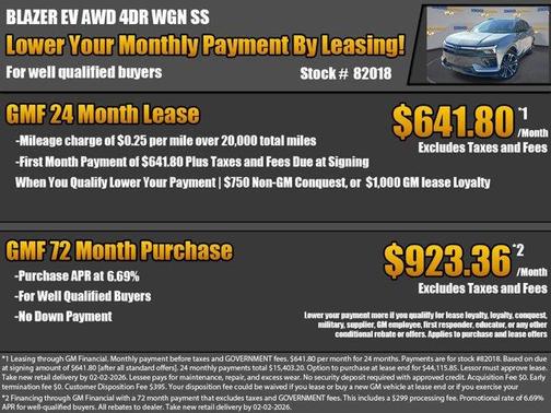 2026 Chevrolet Blazer EV SS