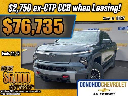 2026 Chevrolet Silverado EV Trail Boss