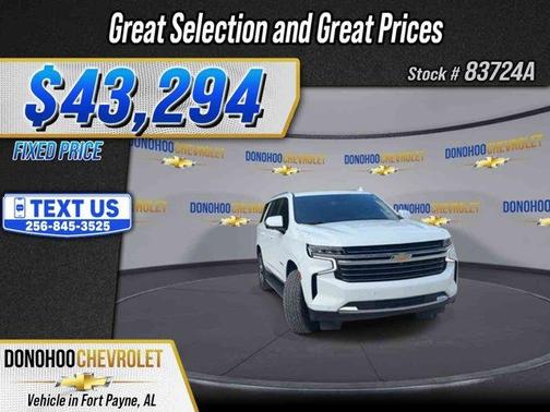 Summit White 2023 Chevrolet Tahoe LT