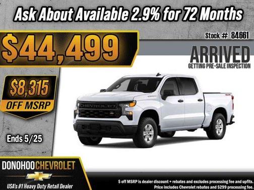 Summit White 2026 Chevrolet Silverado 1500 WT