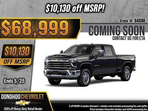 Black 2026 Chevrolet Silverado 2500 LTZ