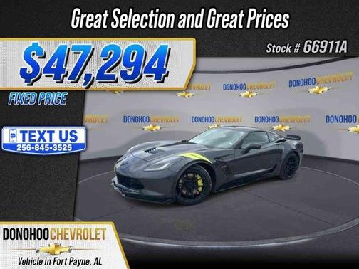 Watkins Glen Gray Metallic 2017 Chevrolet Corvette Grand Sport