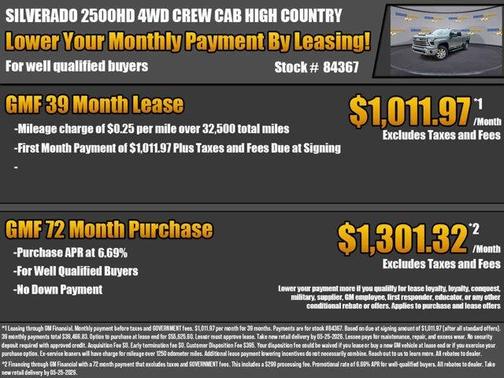 Sterling Gray Metallic 2026 Chevrolet Silverado 2500 High Country