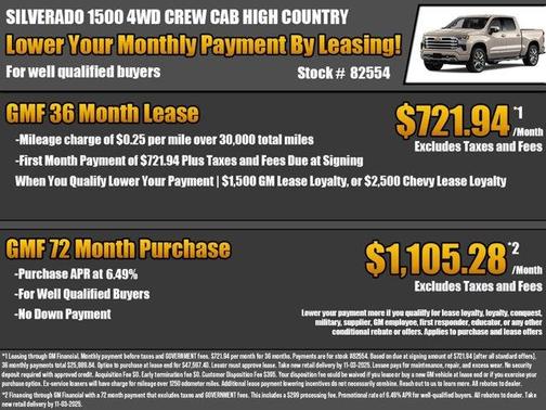 2026 Chevrolet Silverado 1500 High Country