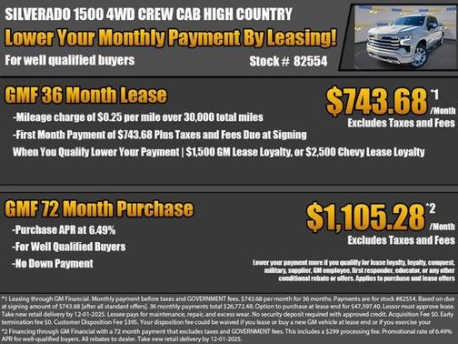 2026 Chevrolet Silverado 1500 High Country