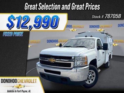 Summit White 2012 Chevrolet Silverado 3500 Work Truck