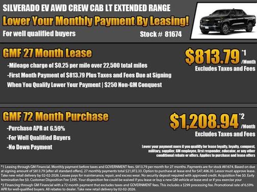 2026 Chevrolet Silverado EV LT