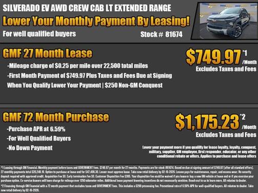 2026 Chevrolet Silverado EV LT