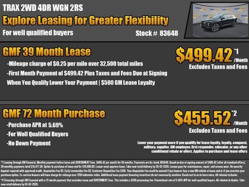 2026 Chevrolet Trax 2RS